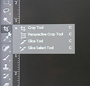 photoshop perspective crop tool