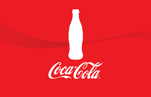 Coke colour branding ad