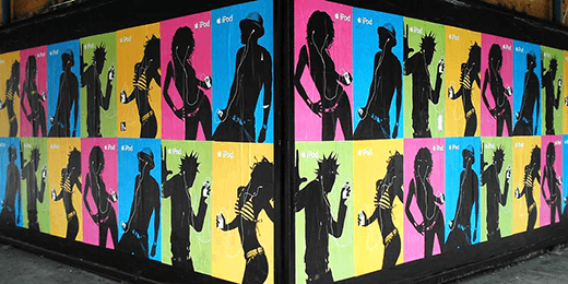 iPod NY poster campaign