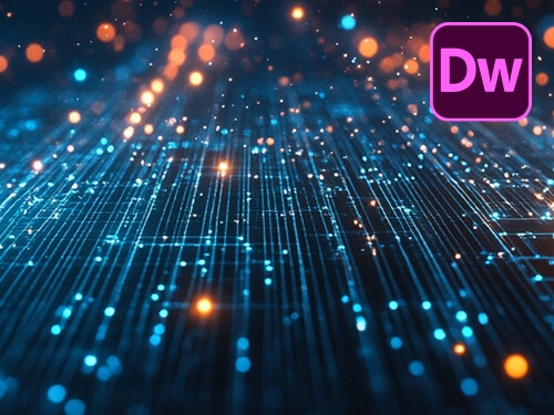 Adobe Dreamweaver training - build and manage websites with Adobe's web management application