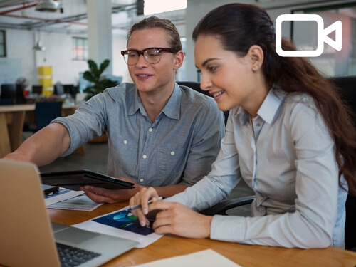 One to one video training - train with your own dedicated, broadcast media expert tutor