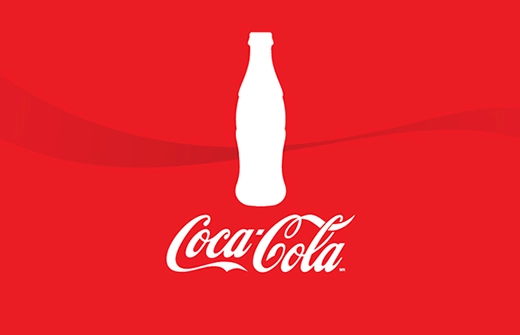 Coke colour branding ad