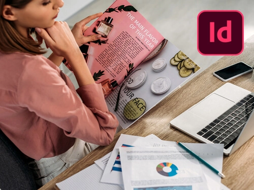 Introduction to Adobe InDesign course - master page-layout and create professional quality documents for print and pdf export